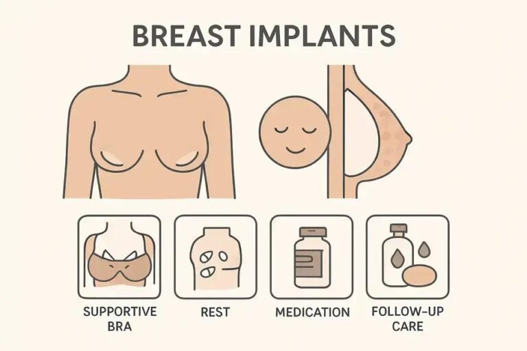 Implantes mamários após gravidez: cuidados e indicações