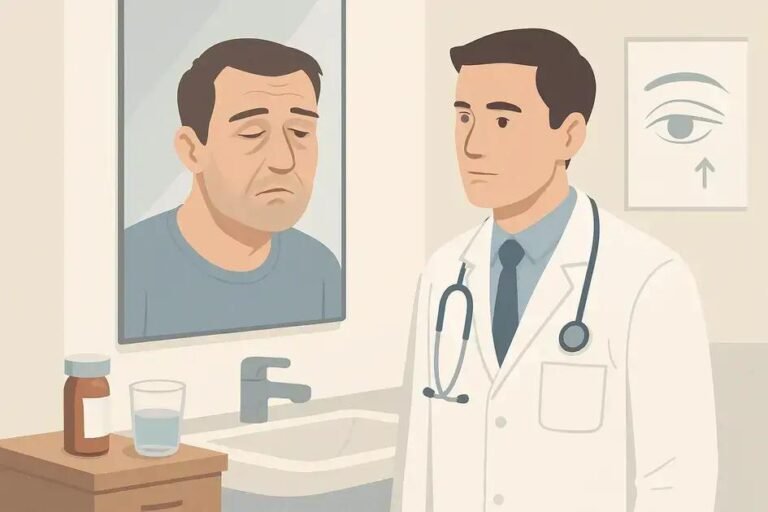 Pálpebras caídas: causas, sintomas e possibilidades de correção